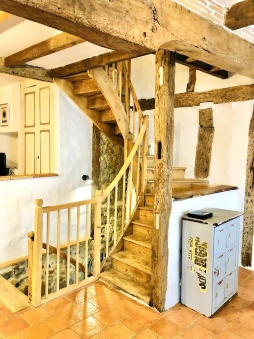 Superbe et agréable maison de ville à colombage Francescas Extérieur photo
