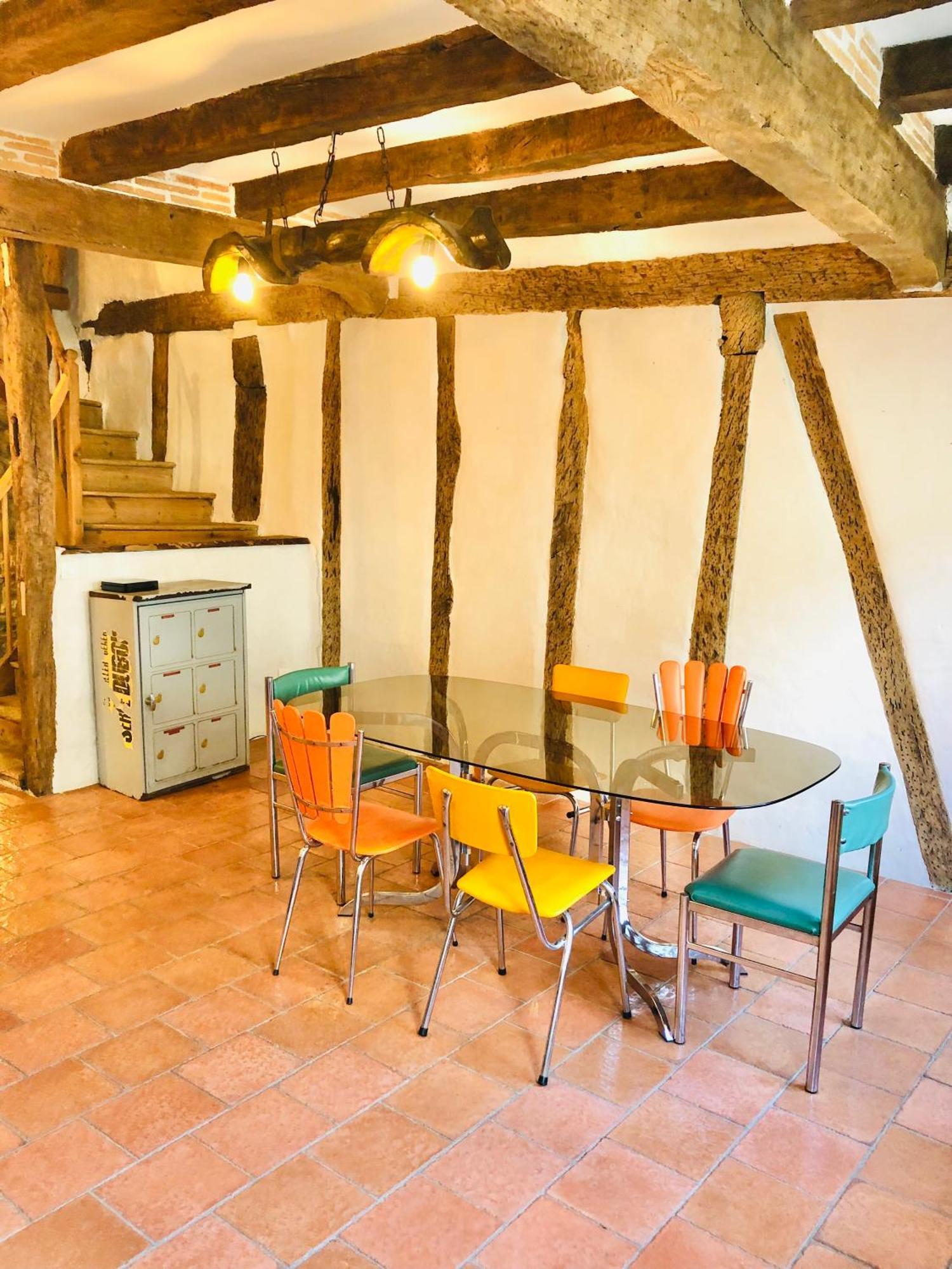 Superbe et agréable maison de ville à colombage Francescas Extérieur photo